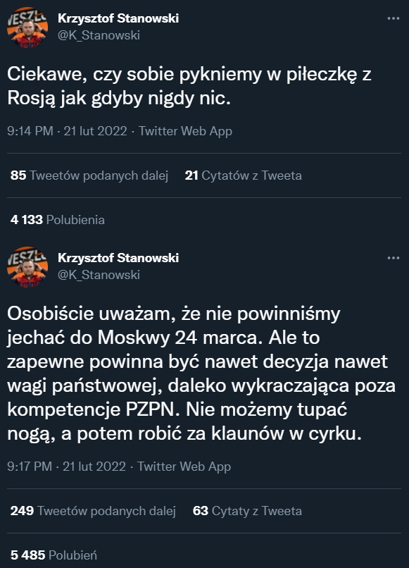 Krzysztof Stanowski o barażowym meczu z Rosją!
